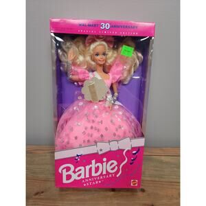 30th Anniversary Star Barbie 1992 Mattel #2282 Wal-Mart Special Limited Edition
